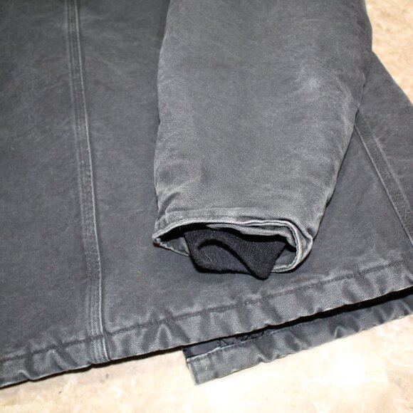 Carhartt Sandstone Traditional Coat Size Large Tall C26 BLK - Arctic Quilt Lined - Picture 13 of 15
